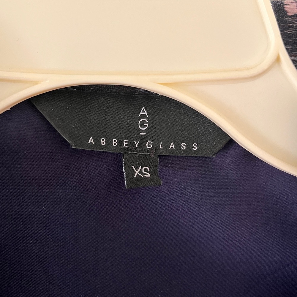 Abbey Glass Charlotte Gown - Silver Stems in XS - Picture 3 of 8